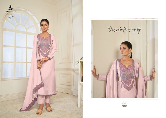 Sozni Vol 5 By Cinderella Designer Salwar Suits Catalog